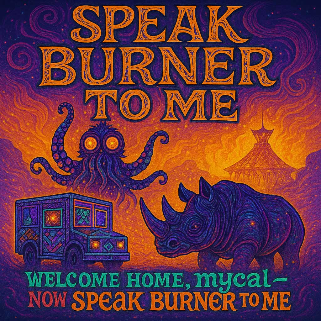 Cover art for Speak Burner to Me