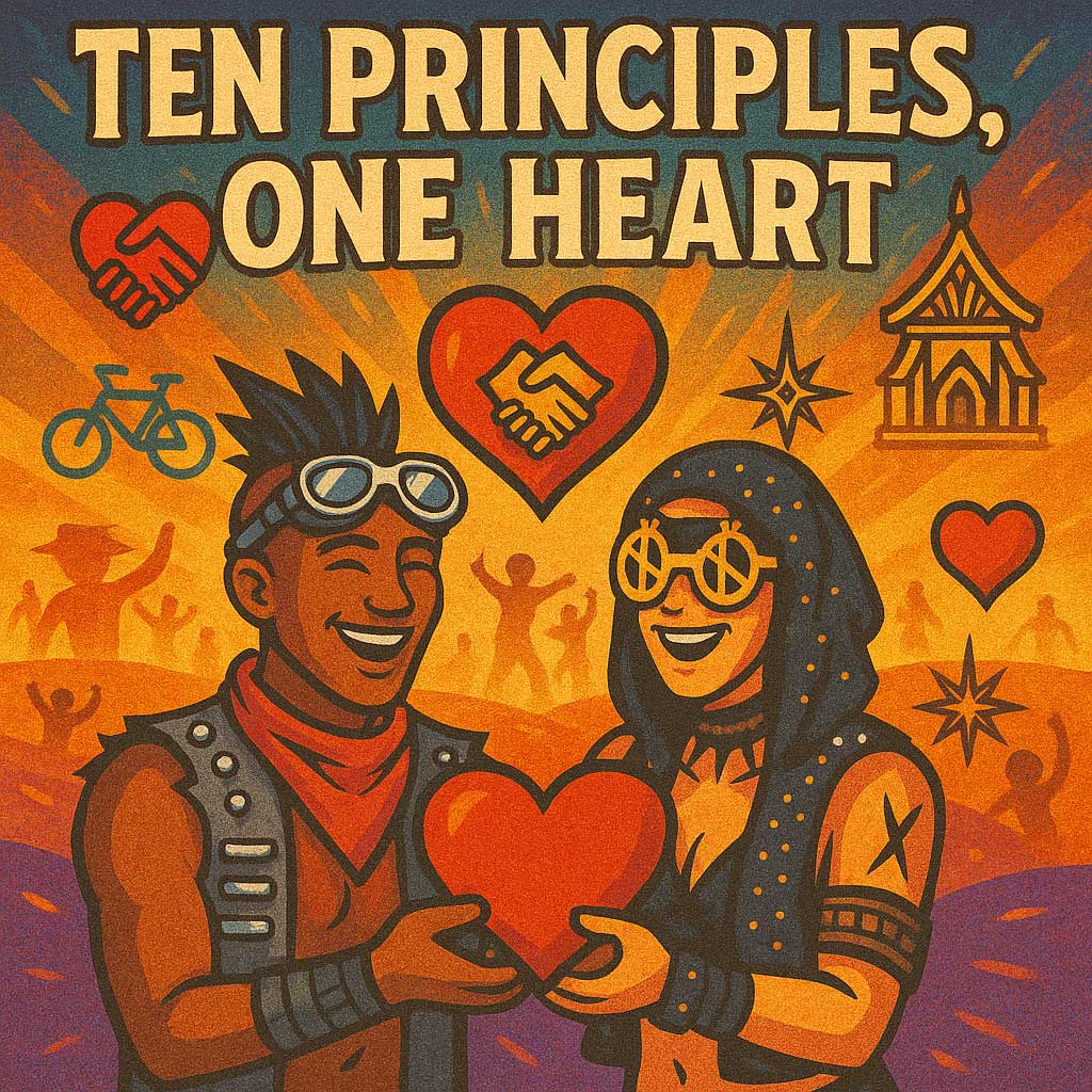 Cover art for Ten Principles, One Heart