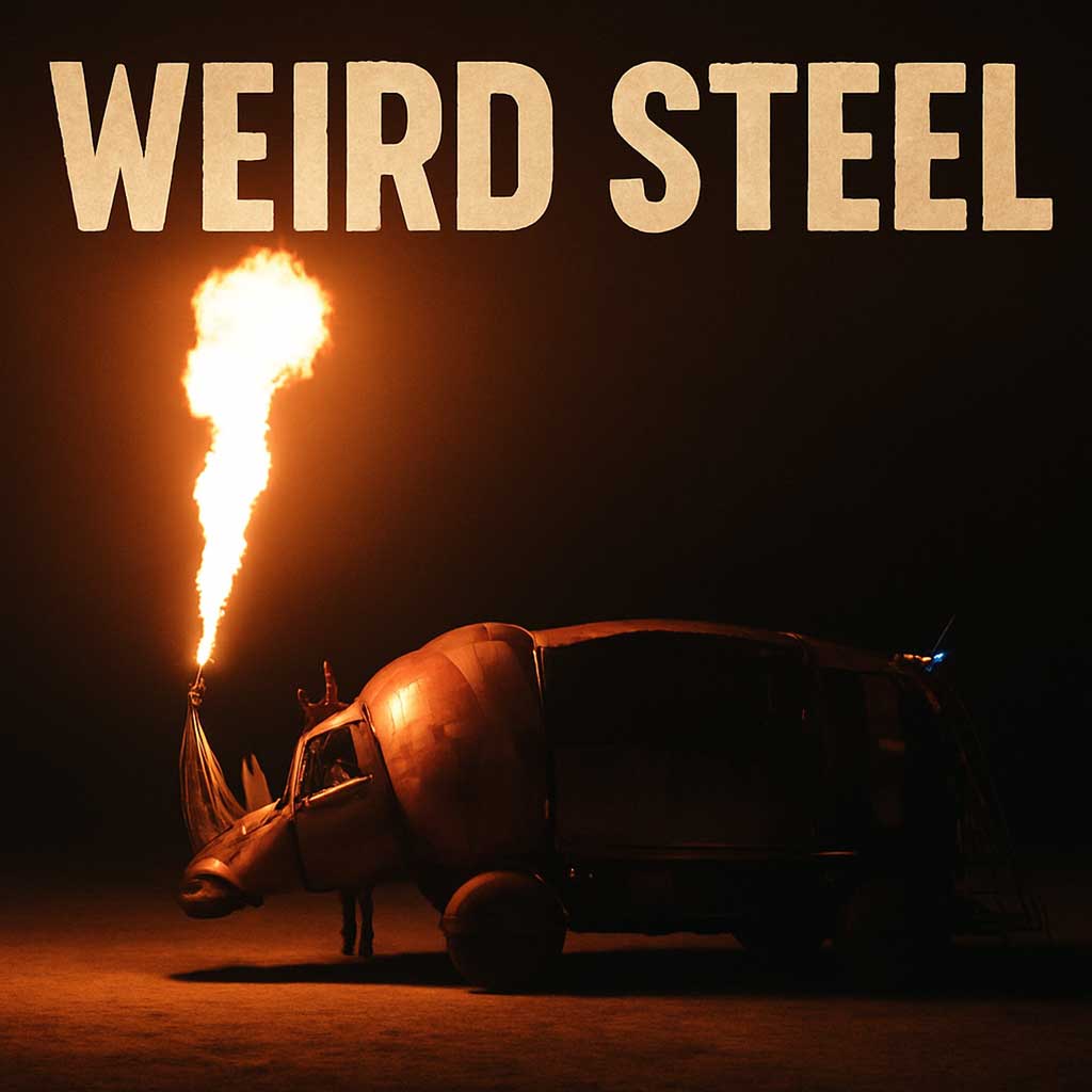 Cover art for Weird Steel